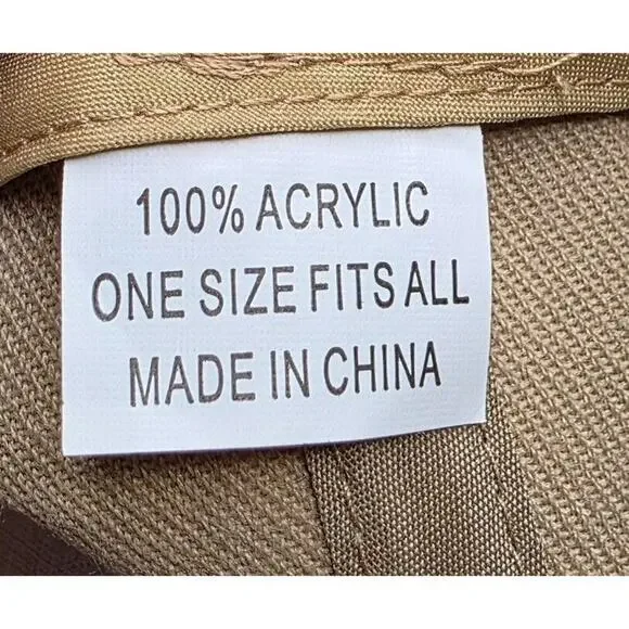 FBI Firm Believer In Jesus Beige Adjustable Baseball Cap Embroidered I Love Jesu - Picture 8 of 9